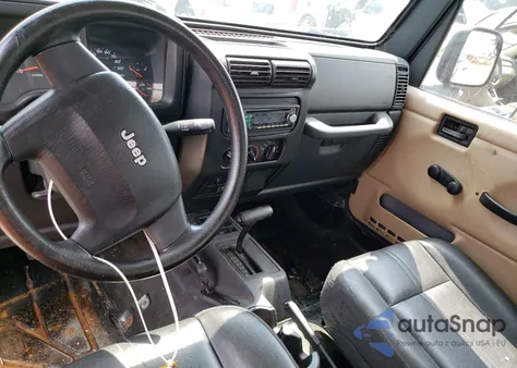 2004 Jeep Wrangler / Tj Se из США, поврежденный, VIN 1J4FA29164P793438